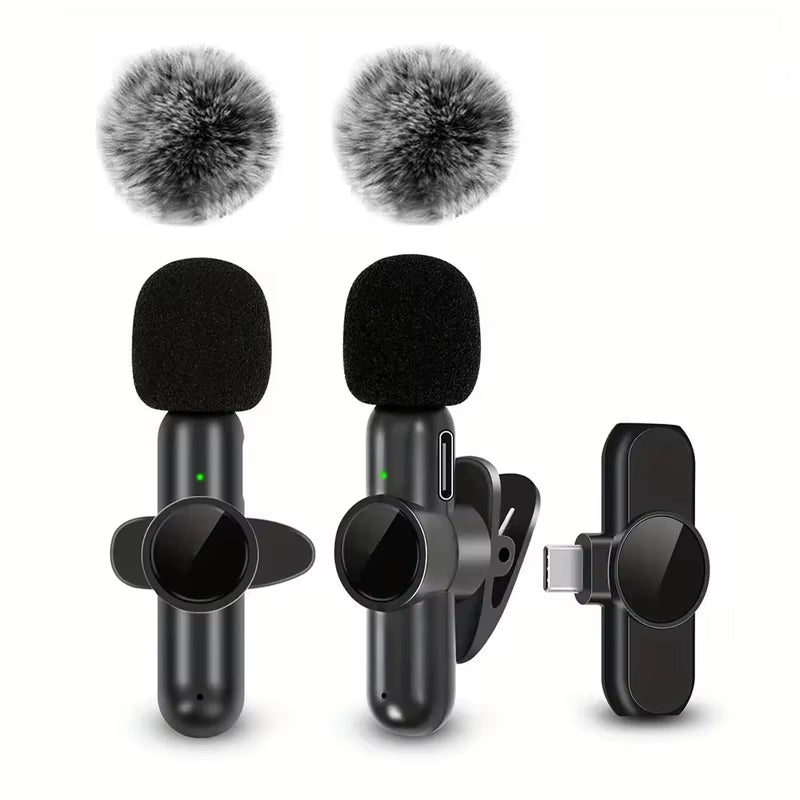 Elevate Your Audio Experience with Our Wireless Lavalier Microphone - Perfect for iPhone and Android!